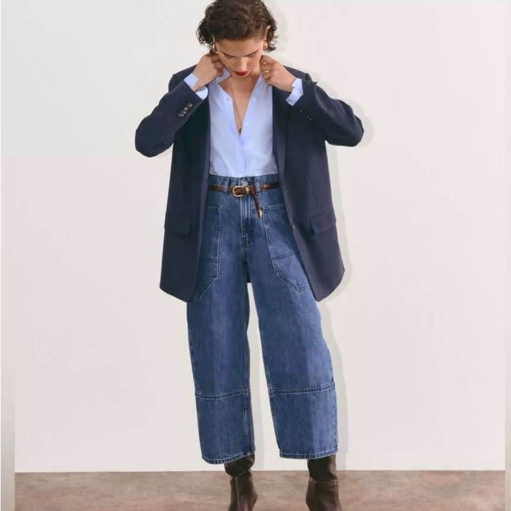 Everlane Oversized Blazer in Buttersmooth
